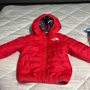 The North Face girls 12-18 months